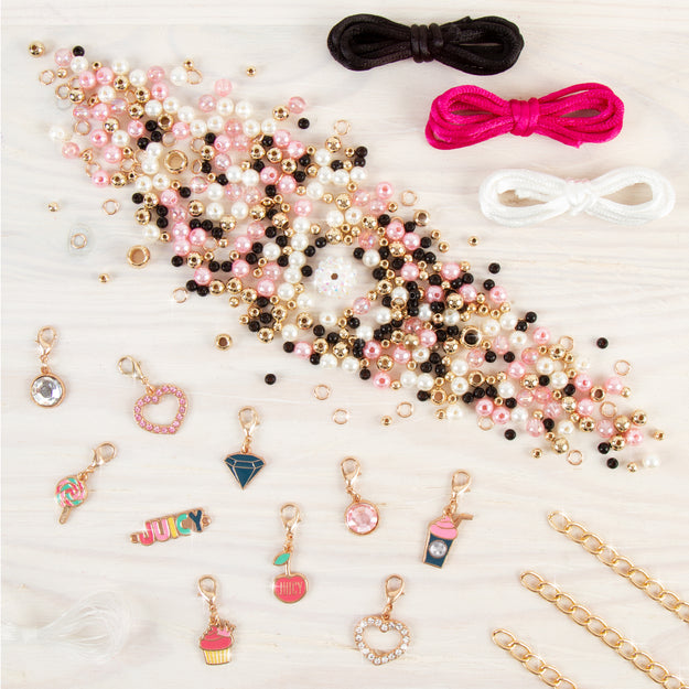 Juicy Couture Pink and Precious Bracelets