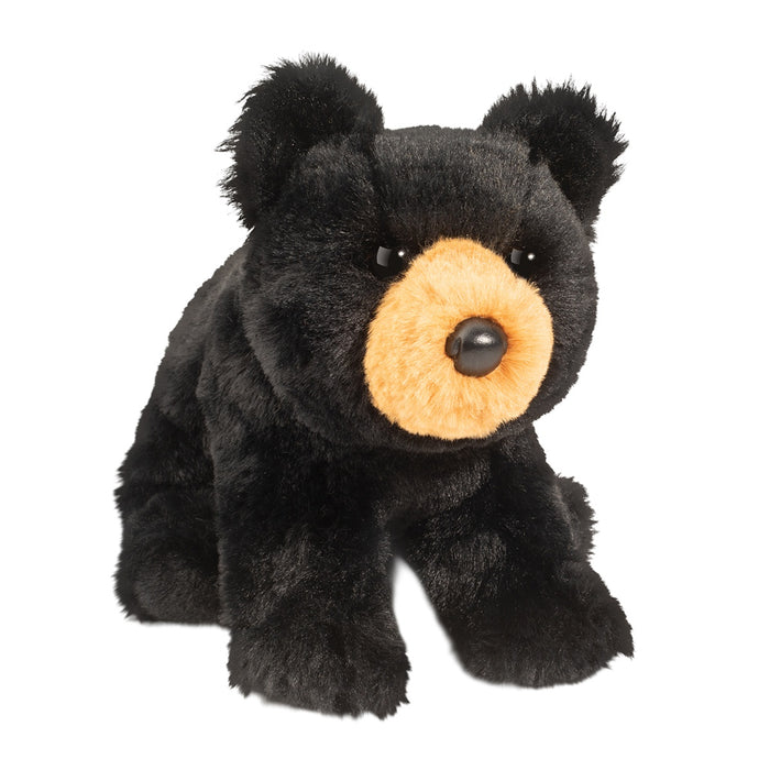 Douglas Cubbie Black Bear Soft Plush Toy
