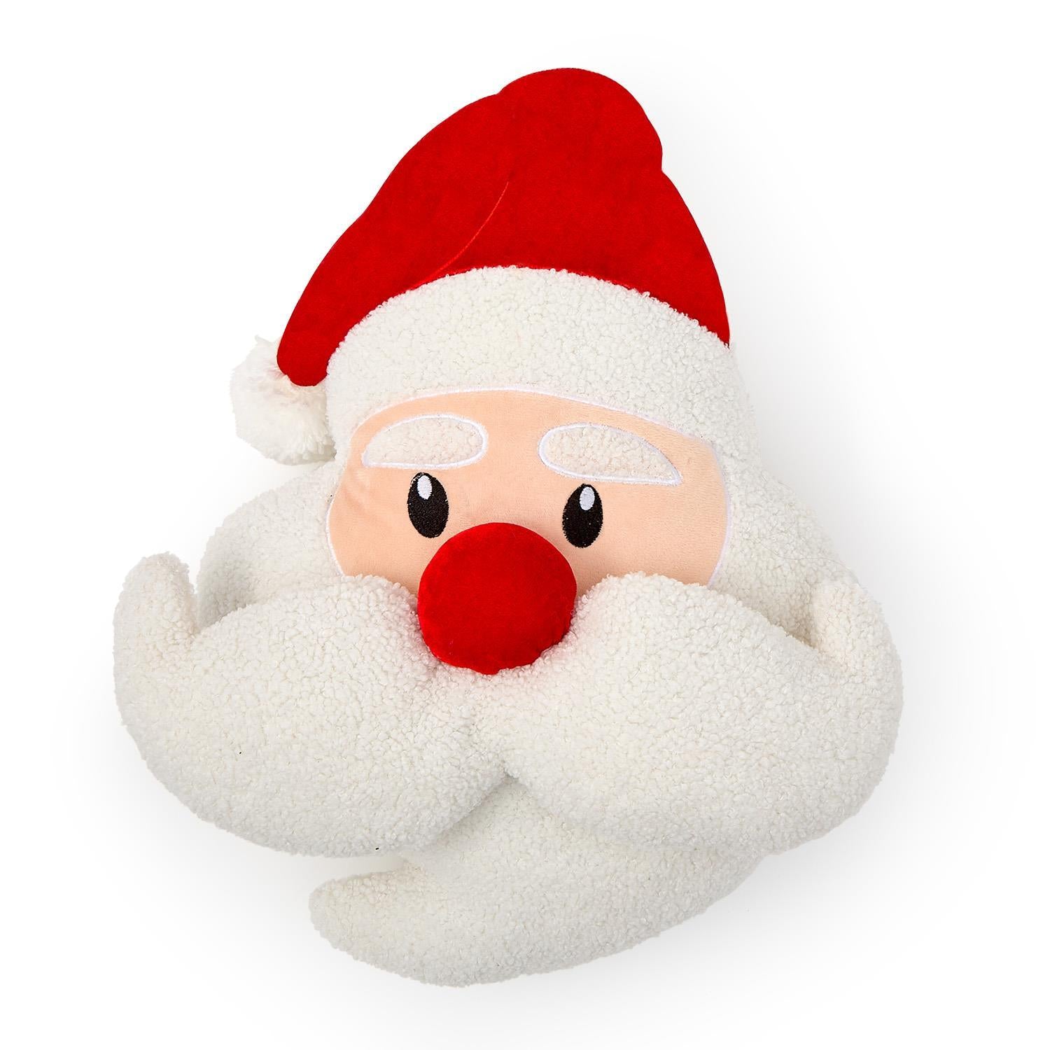 Jolly Santa Plush Pillow