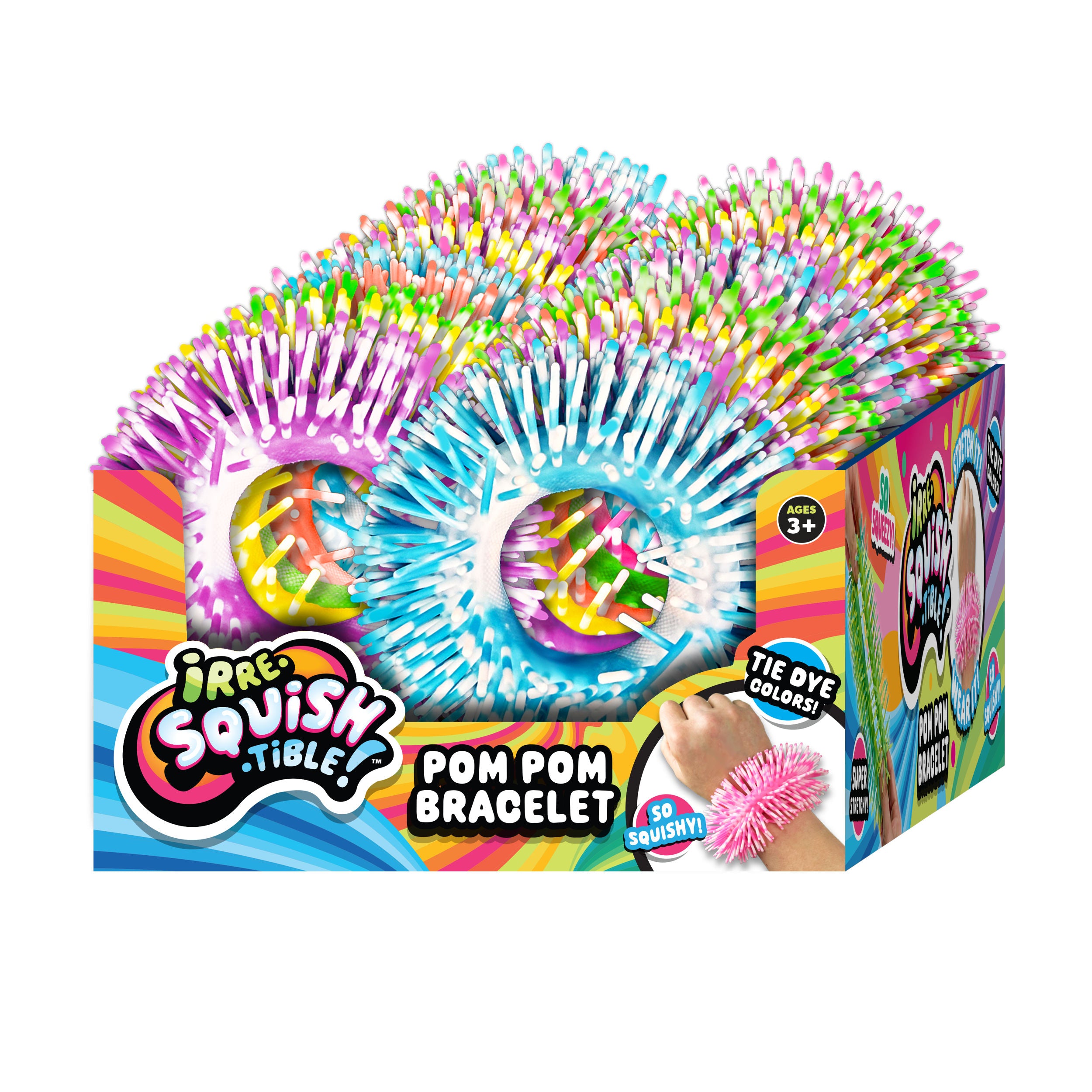 Pom Pom Stretchy Bracelet