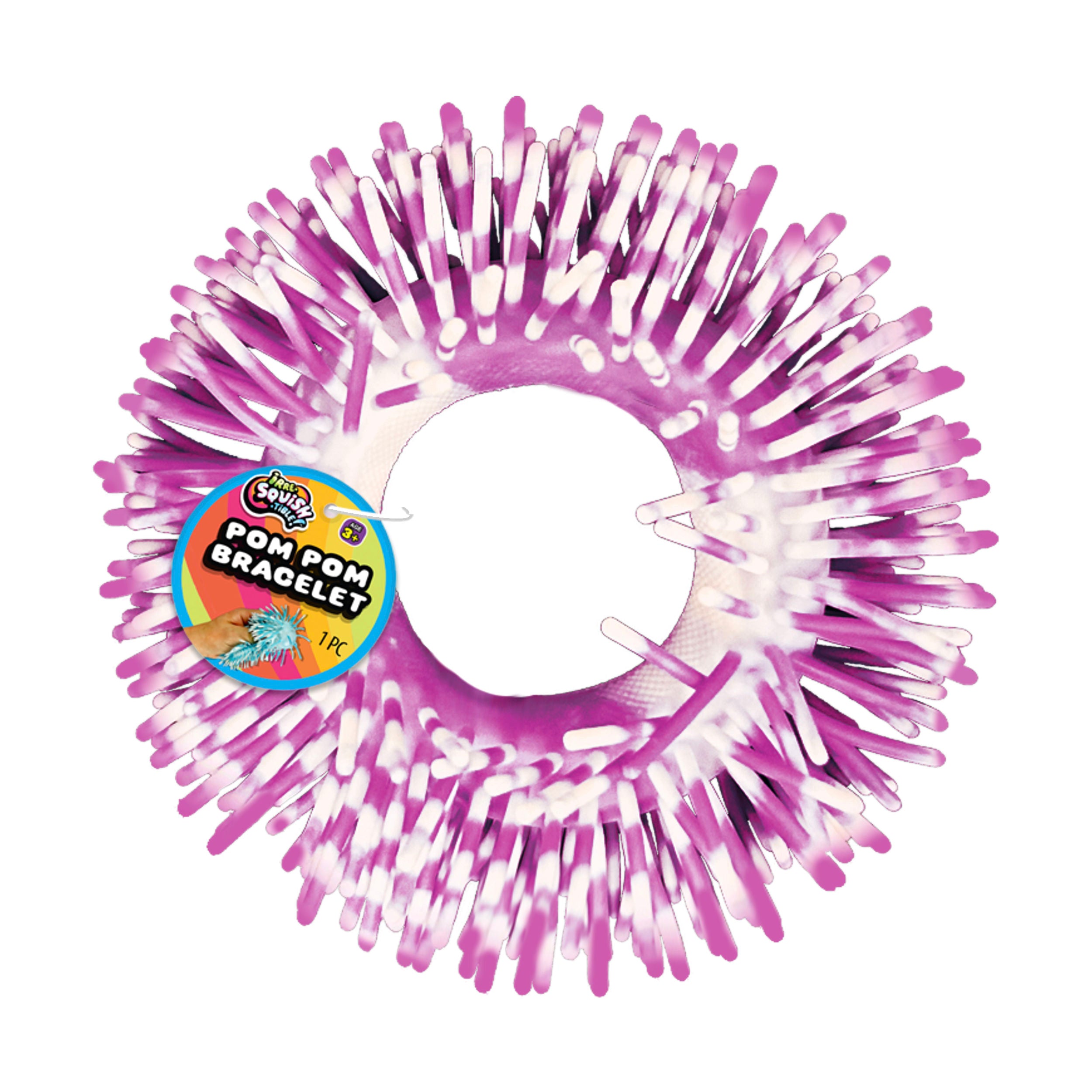 Pom Pom Stretchy Bracelet