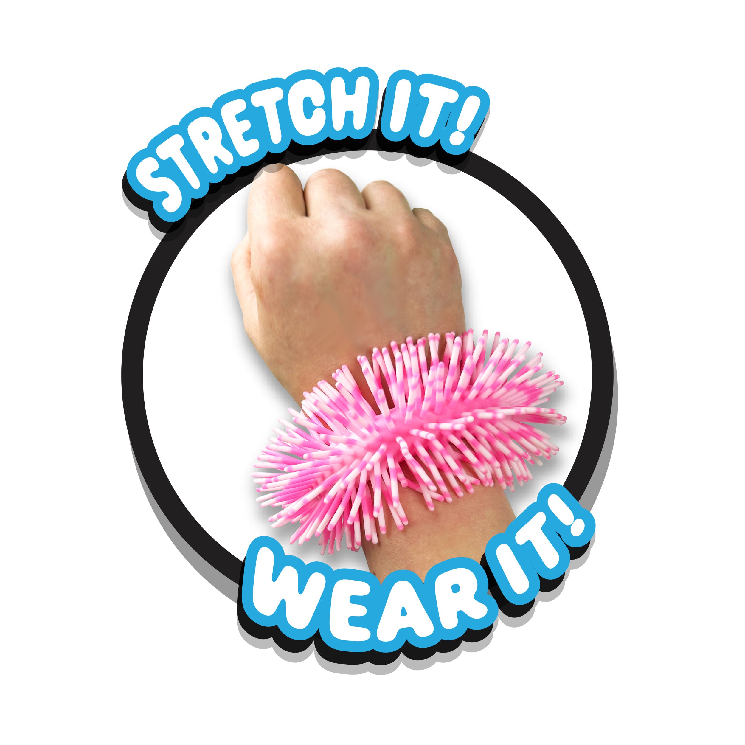 Pom Pom Stretchy Bracelet