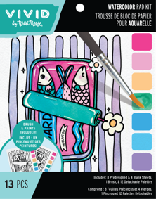 Brea Reese Watercolor Dot Pad "Sardines"