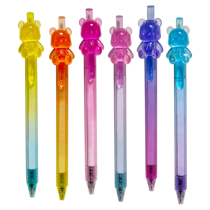 Streamline Gummy Bear Color Gel Pen 6-Piece Set