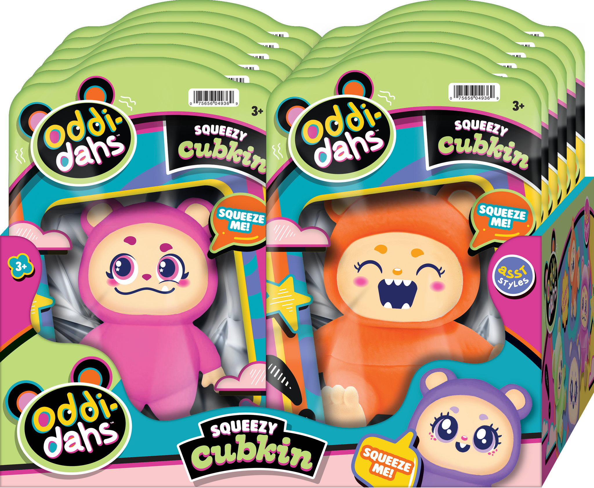Oddi-dahs Squeezy Cubkin