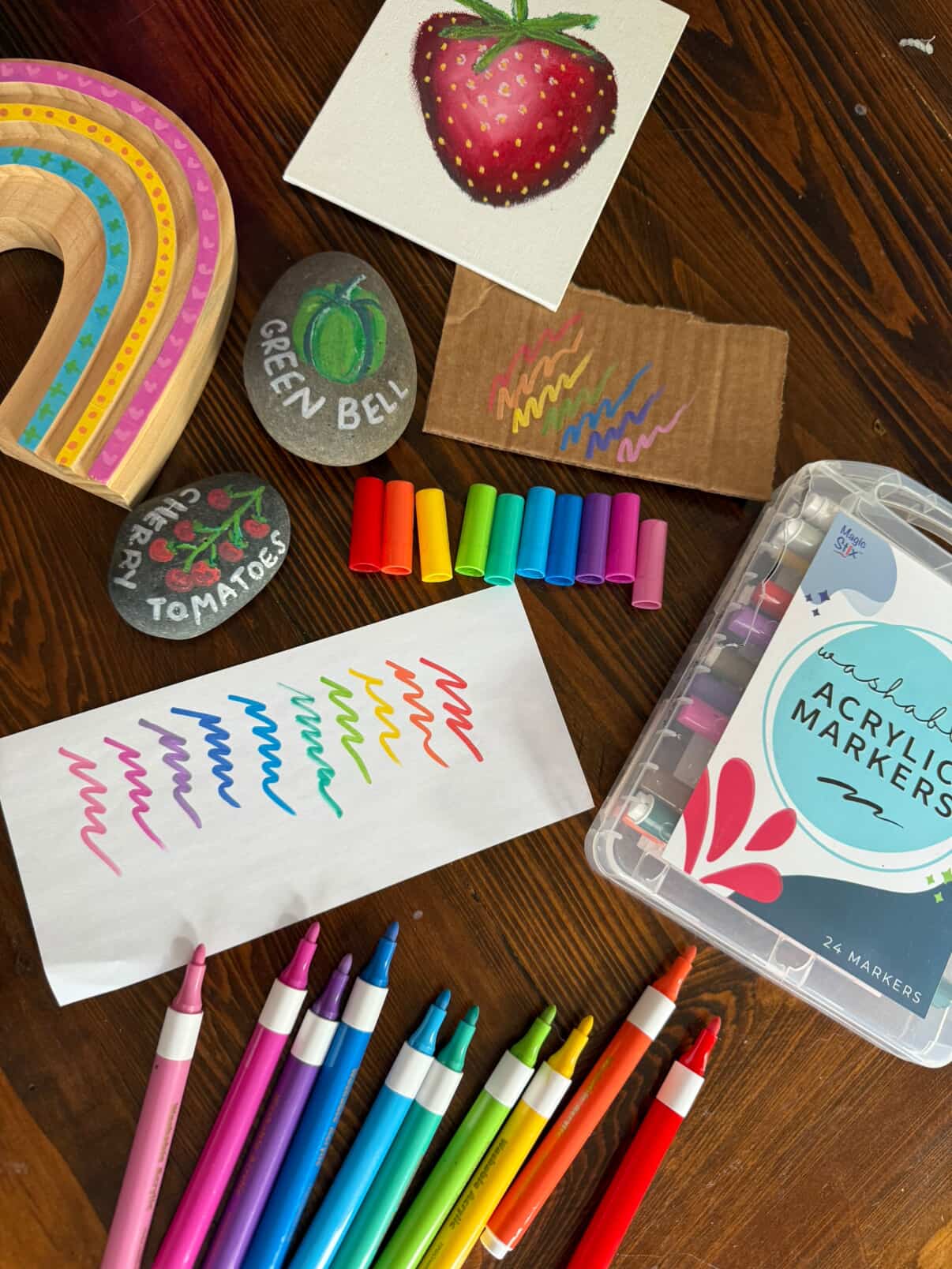 The Pencil Grip Magic Stix Washable Acrylic 24-Pack Markers