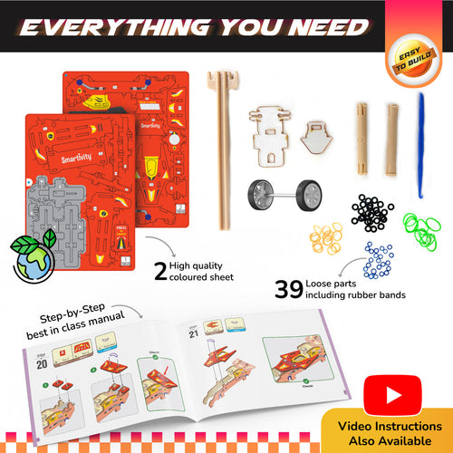 Speedster Build It Yourself Wooden Car