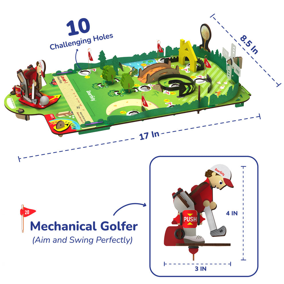 Mini Golf DIY Wooden Construction Set