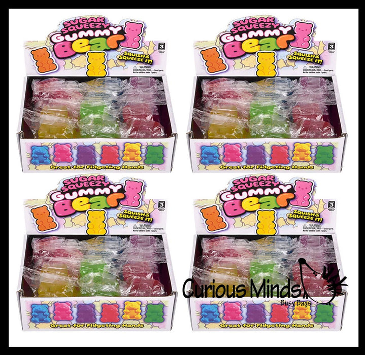 Single Sugar Ball Small 2" Gummy Bear