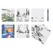 Brea Reese Color-by-Number Marker Pad Kit Mountain Landscapes