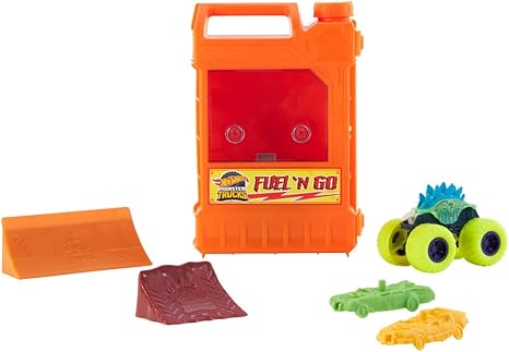 Hot Wheel Monster Trucks Fuel N Go Playset