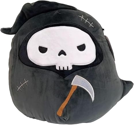 Squishmallows 2024 Halloween 8" Wolf Cow Reaper Clown Mini Plush Dolls (Otto)