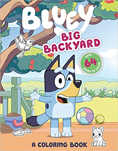 Bluey Coloring Book