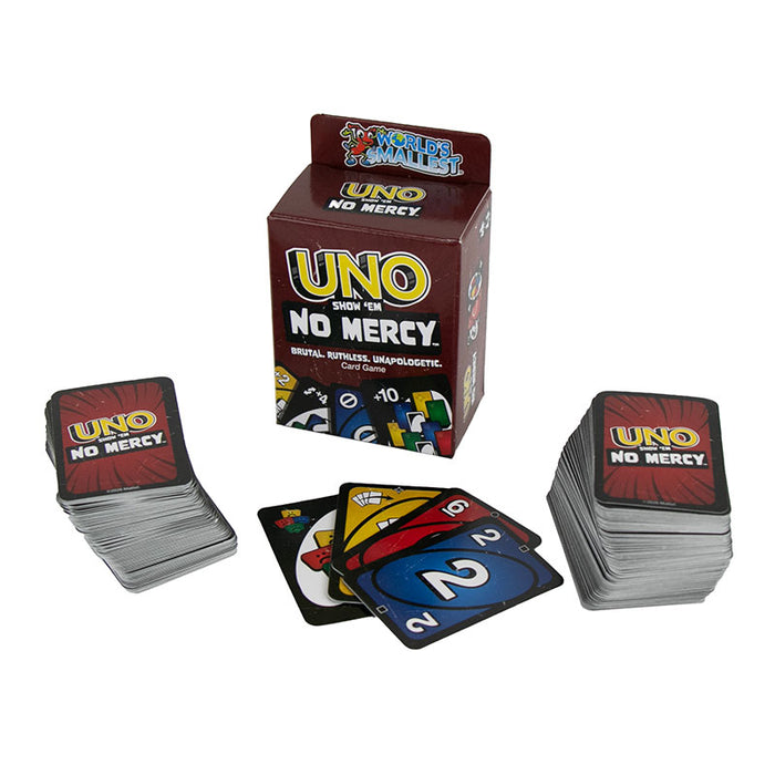 World’s Smallest UNO Show ’Em No Mercy Mini Card Game