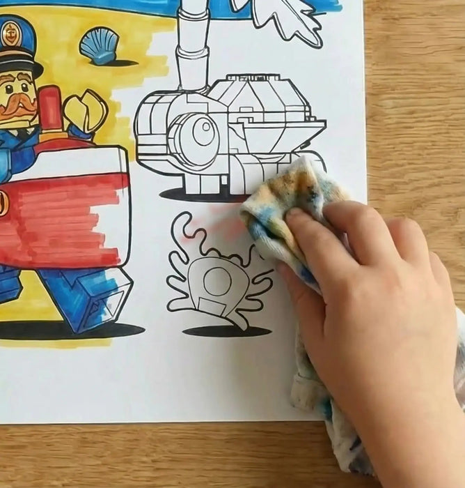 LEGO Kids Color Me Pirate Silicone Mat 53908