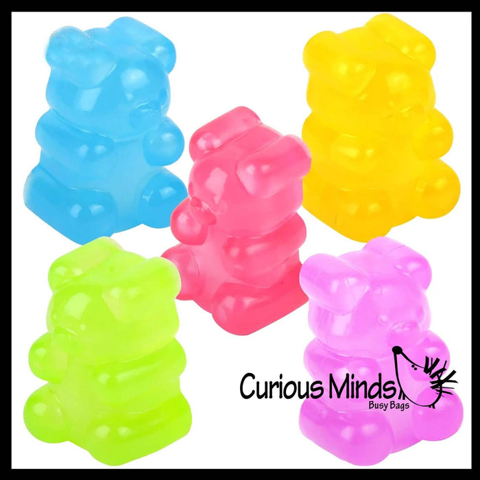 Single Sugar Ball Small 2" Gummy Bear