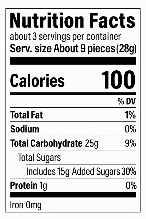 Warheads Sour Rainbow Chewz Bites Wild Berry Candy 3oz