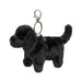 Douglas Jet Black Lab Plush Toy Bag Charm