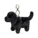 Douglas Jet Black Lab Plush Toy Bag Charm