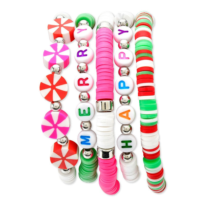 Pretty  Peppermint Bracelet  Set