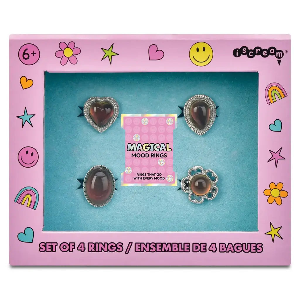 Magical Mood Ring Set of 4