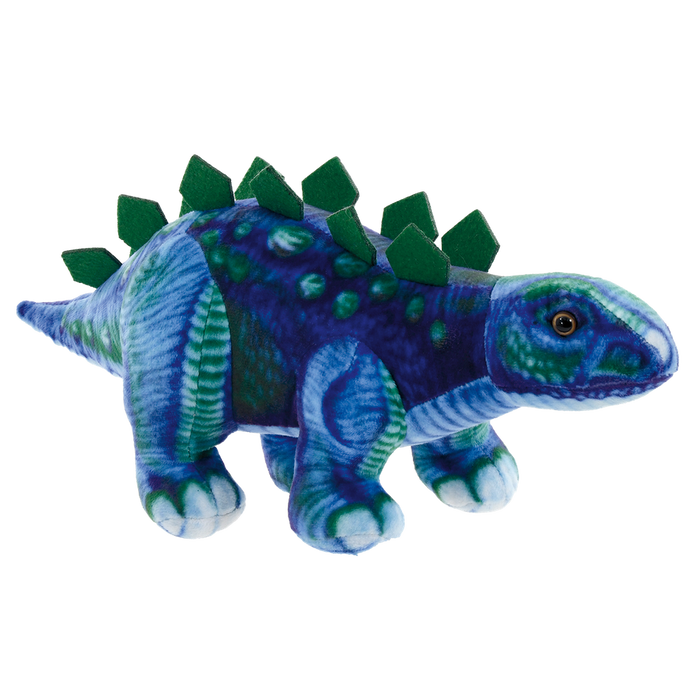 Iscream Stegosaurus Fleece Stuffed Animal with Sound 15-Inch