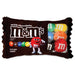 M&M's Packaging Fleece Plush 17in Soft Decorative Pillow