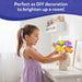 Skillmatics Poke-in Art Flower Bouquet Mess-Free Craft Kit for Kids