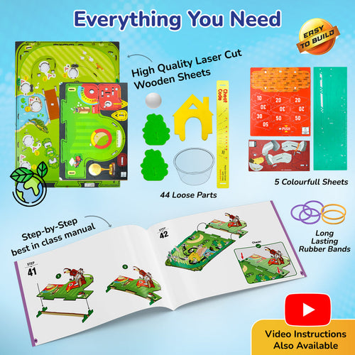 Mini Golf DIY Wooden Construction Set
