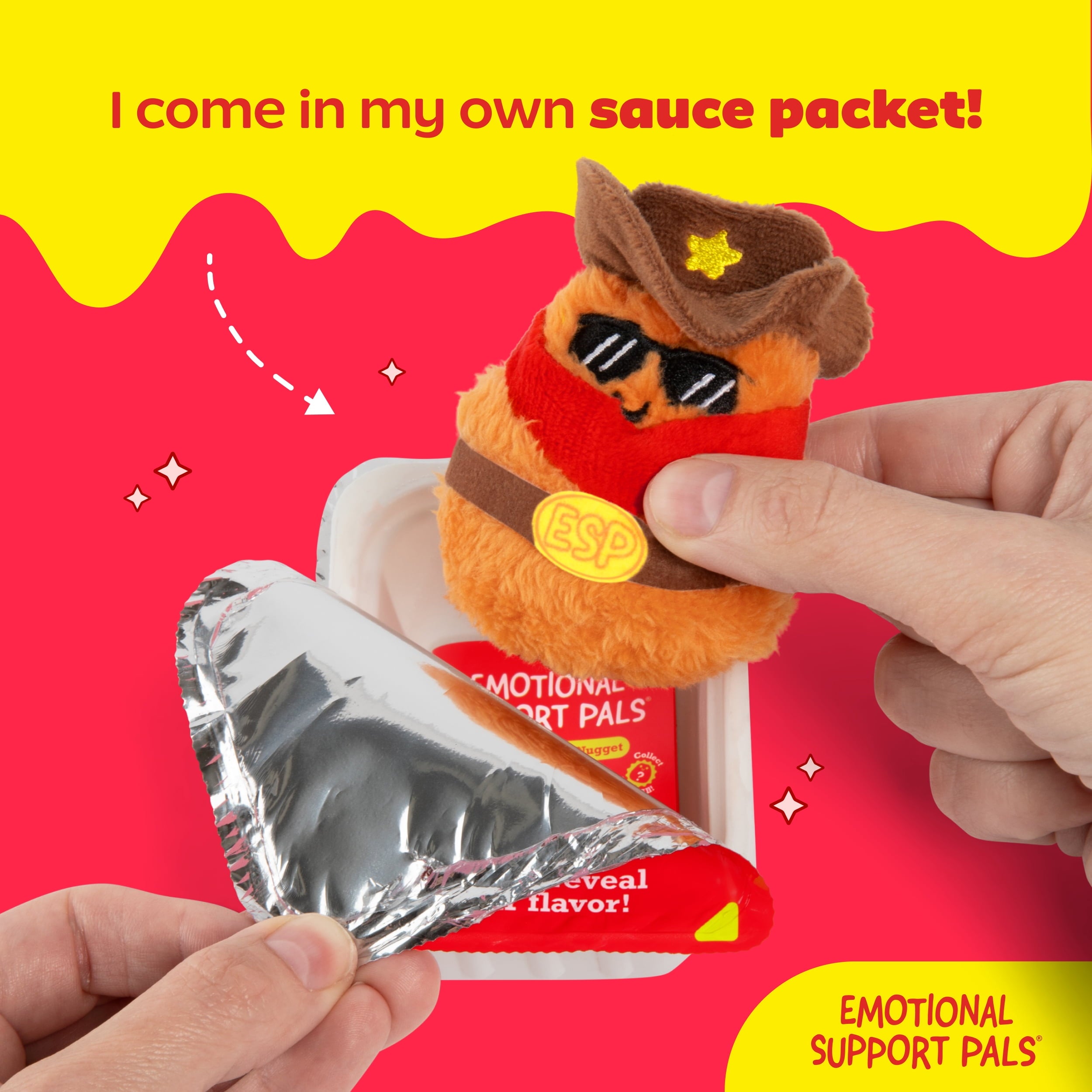 Emotional Support Pals Sauce Series Nugget Blind Box Plush