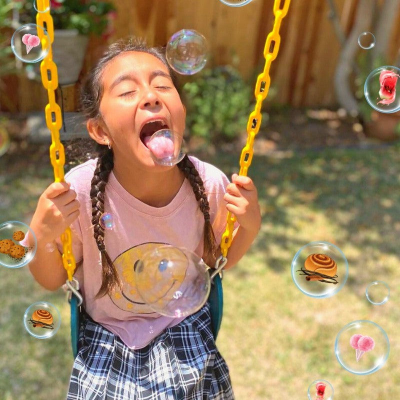 BubbleLick Sour Blue Raspberry Flavored Bubbles