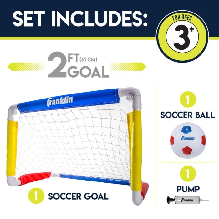 Soccer Goal with Ball & Pump (24