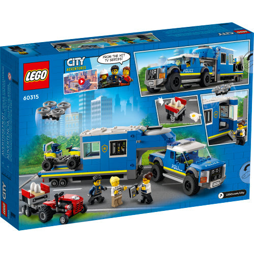 LEGO 60315 Police Mobile Command Truck V39 City Police