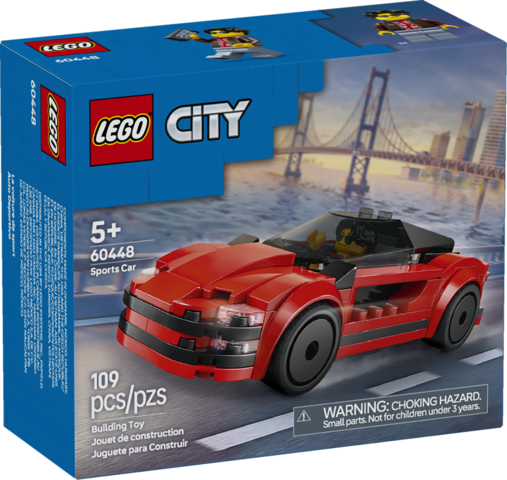 Red Sport Cars Lego