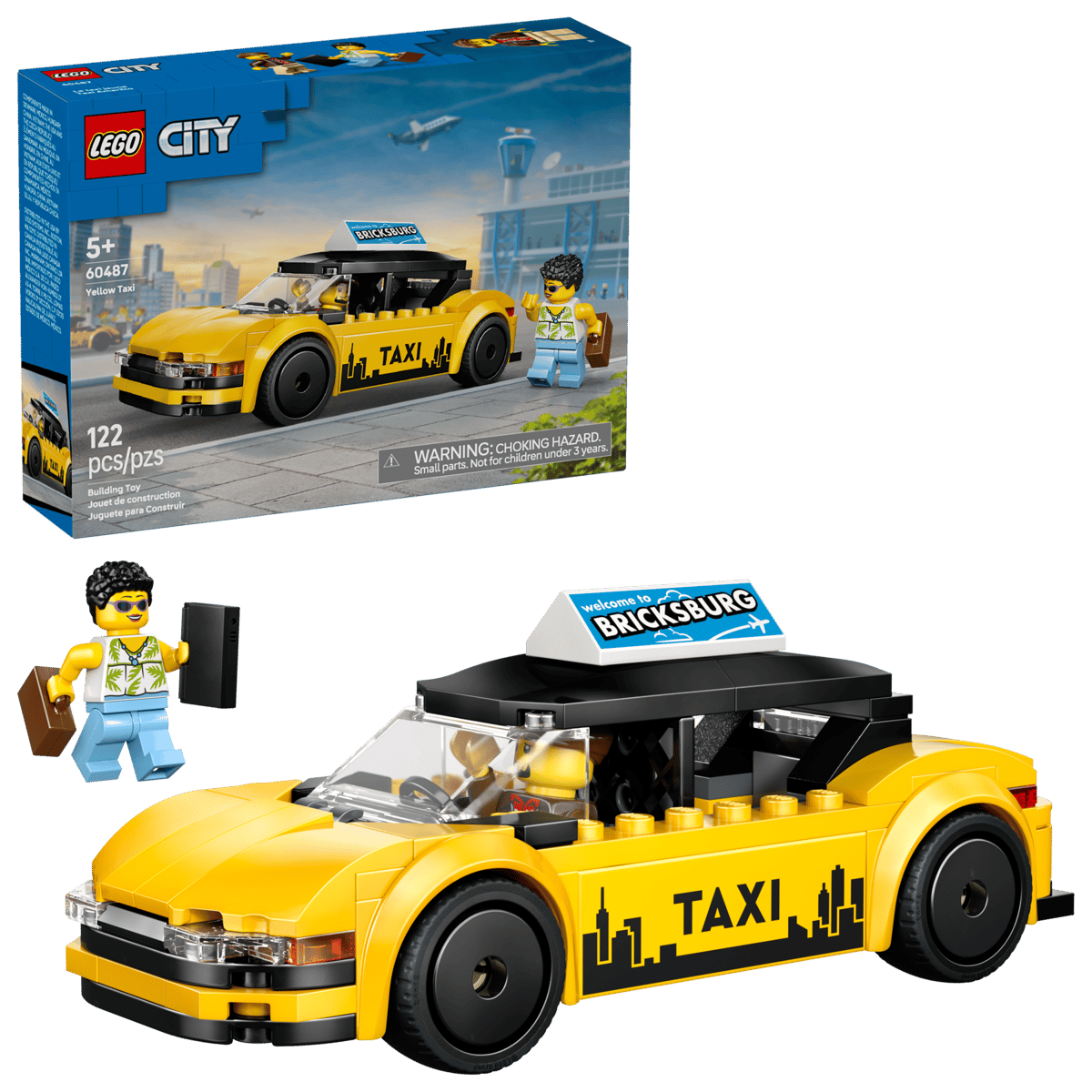 Lego Yellow Taxi