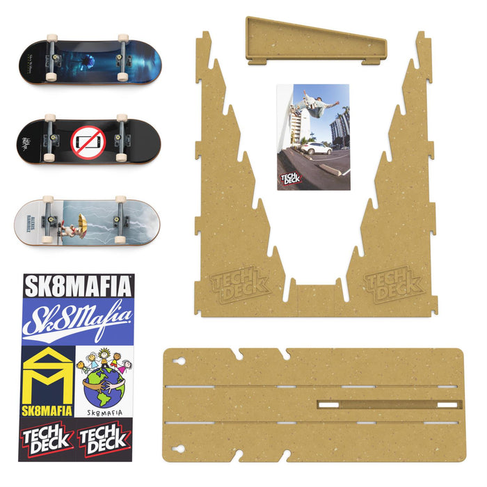 Tech Deck Fingerboard Display Stand and Skateboard Wall Mount Assortment