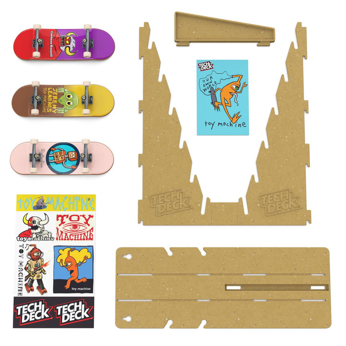 Tech Deck Fingerboard Display Stand and Skateboard Wall Mount Assortment