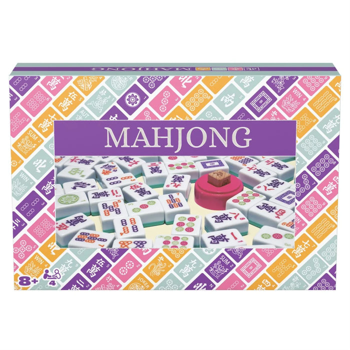 Spin Master Colorful Mahjong Tile Set with Carrying Case