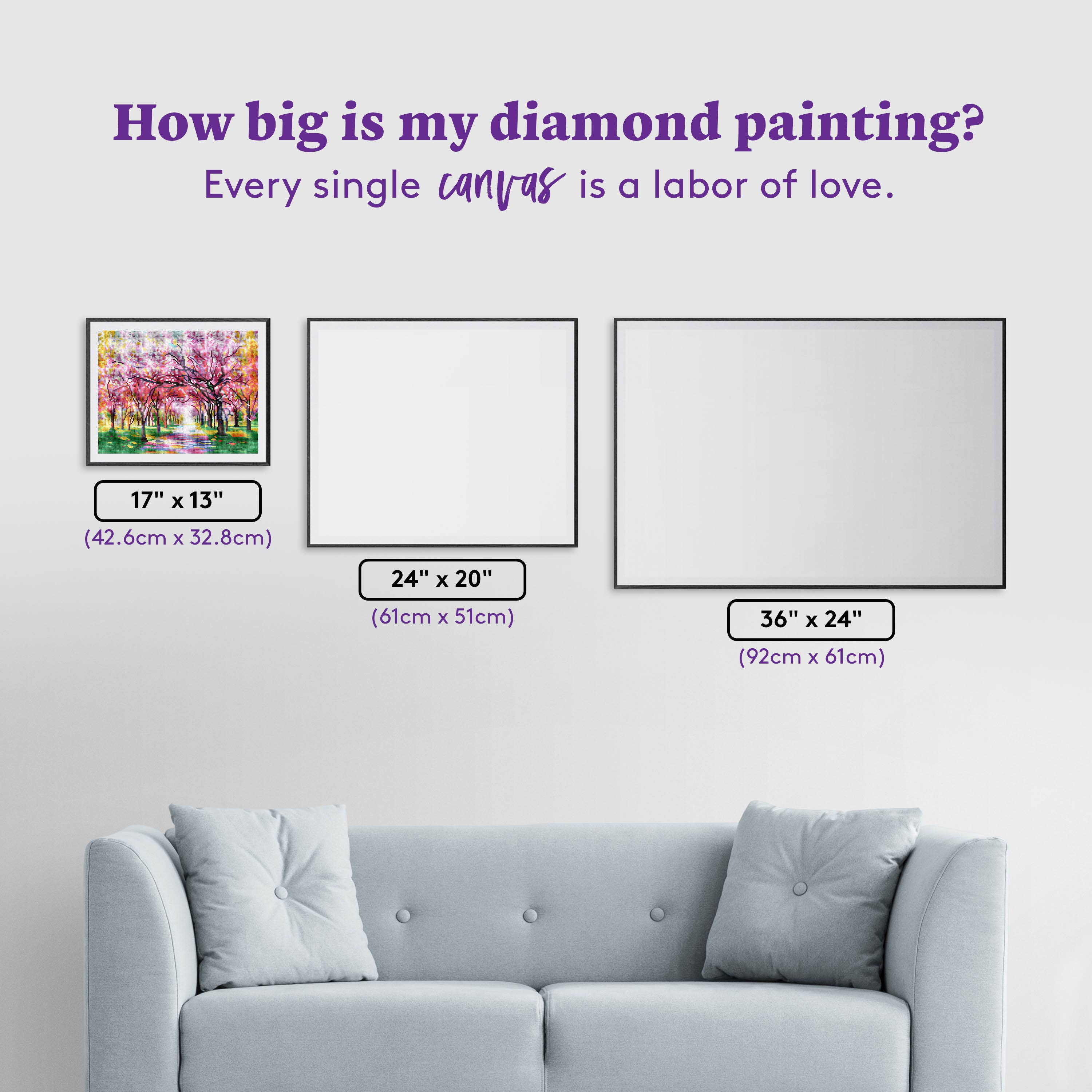 Cherry Blossom Trees Diamond Art