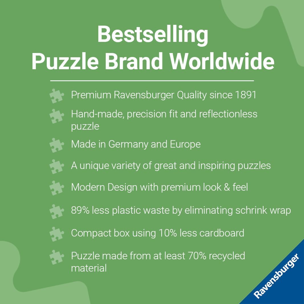 Ravensburger Premium Christmas Eve 1500 Piece Jigsaw Puzzle Festive Family Fun