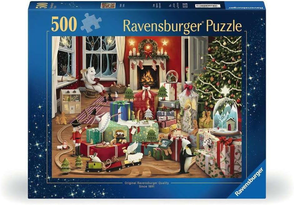 Ravensburger Enchanted Christmas 500 Piece Jigsaw Holiday Puzzle for Adults