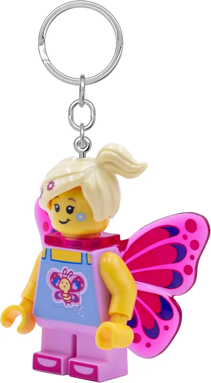 LEGO Butterfly Girl Keychain Light KE171H