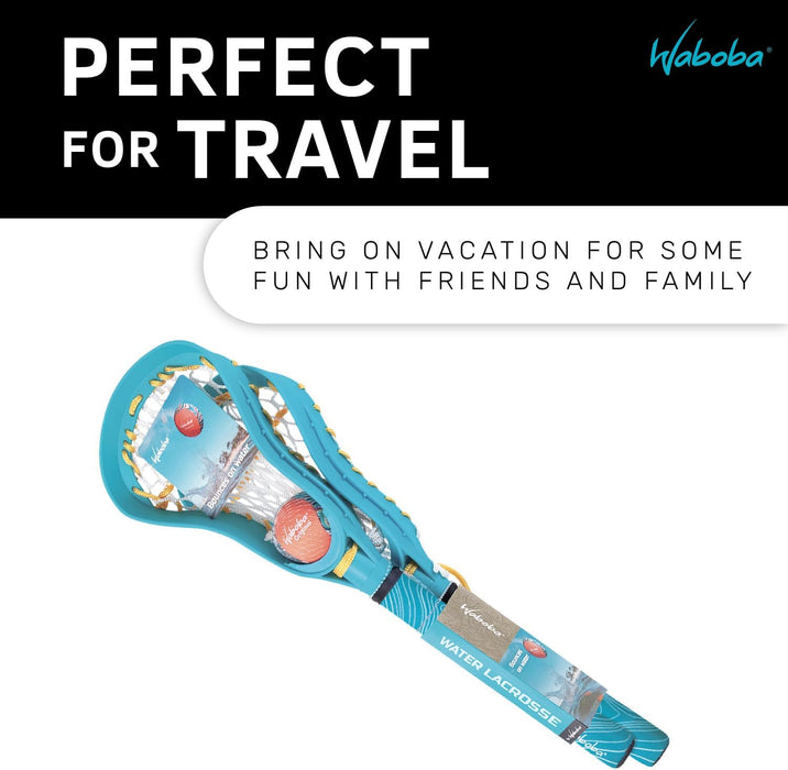 Waboba Mini Water Lacrosse Set: Bouncing Ball, Portable, Ultimate Water Fun