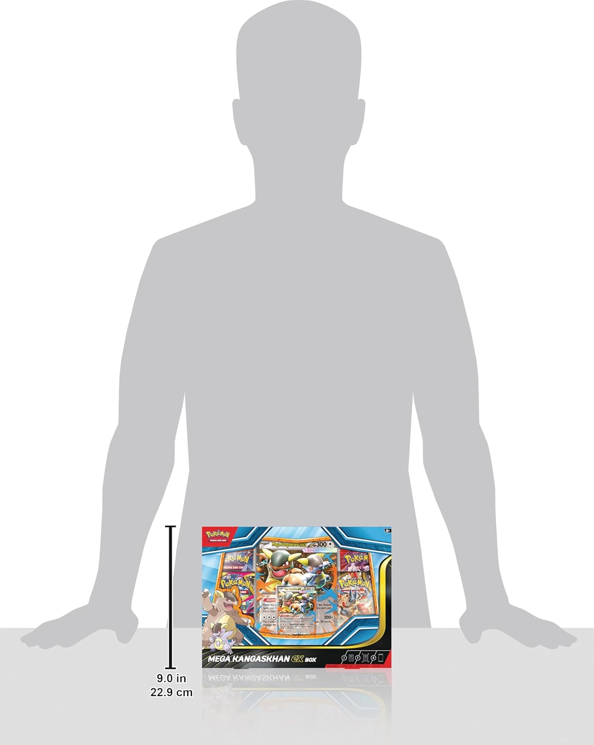 Pokémon TCG Mega Kangaskhan ex Box: Collectible Cards, Promo & Booster Packs
