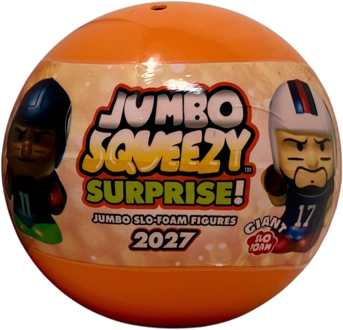 SqueezyMates NFL Football Series 6 Jumbo Squeezy Mate Capsule Blind Pack