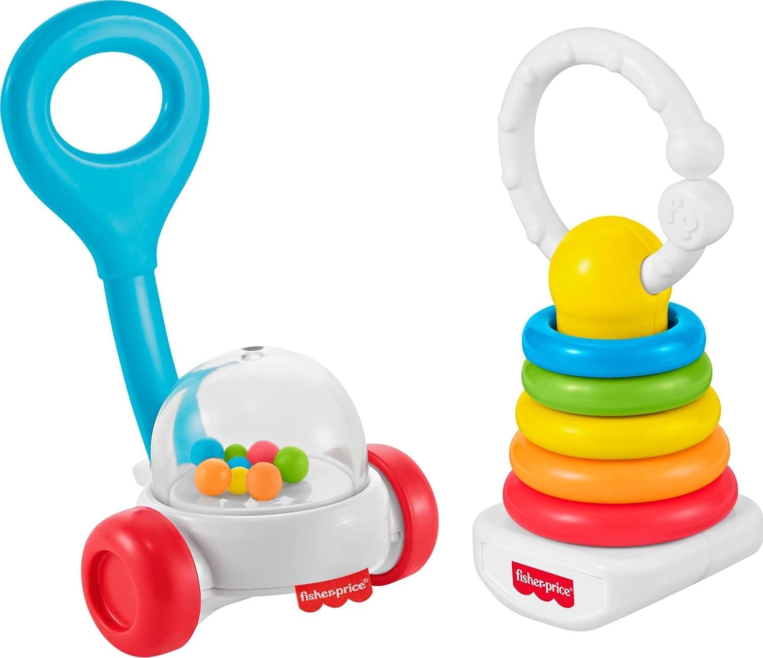Fisher-Price Newborn Classics 2-Pack Sensory Activity Toys