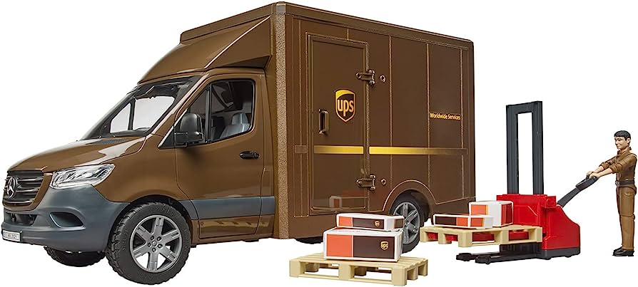 Bruder UPS Sprinter with Driver