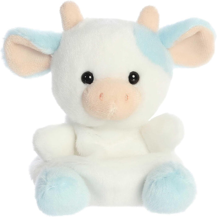 Aurora Palm Pals Skyla Blueberry Cow Plush