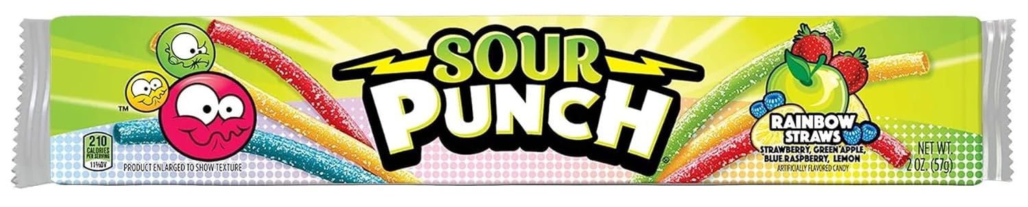 Sour Punch Strawa Rainbow