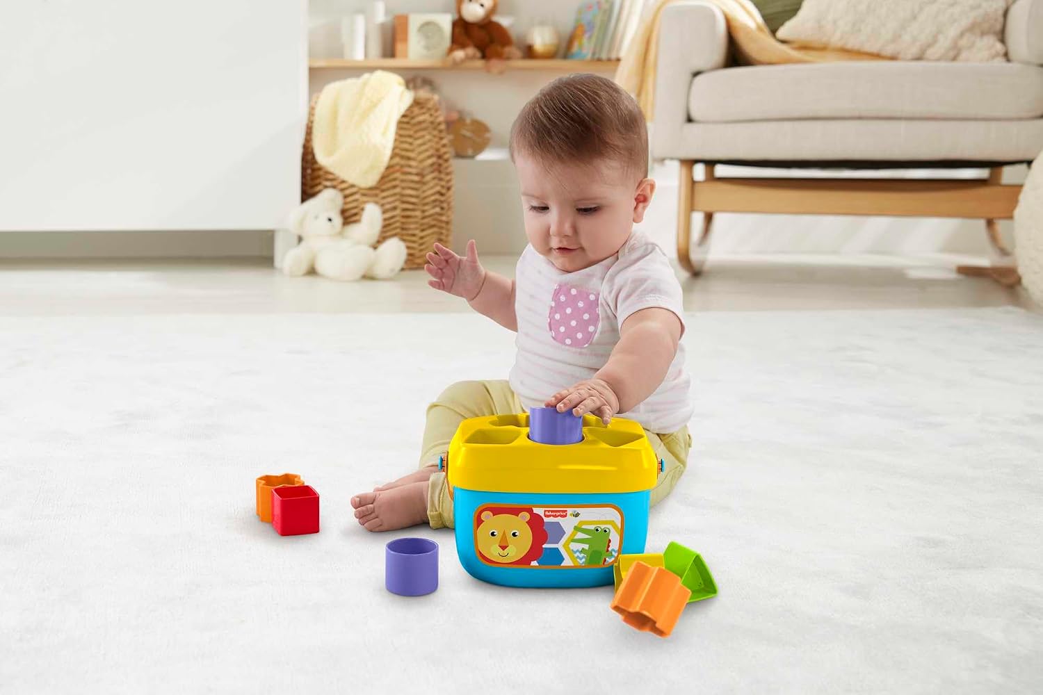 Fisher-Price Baby's First Blocks Shape Sorter Set